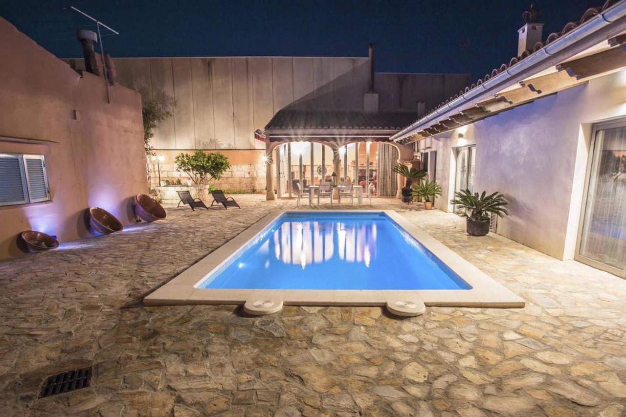 サ・ポブラ Ca Na Pessina,Con Piscina Privadaヴィラ エクステリア 写真