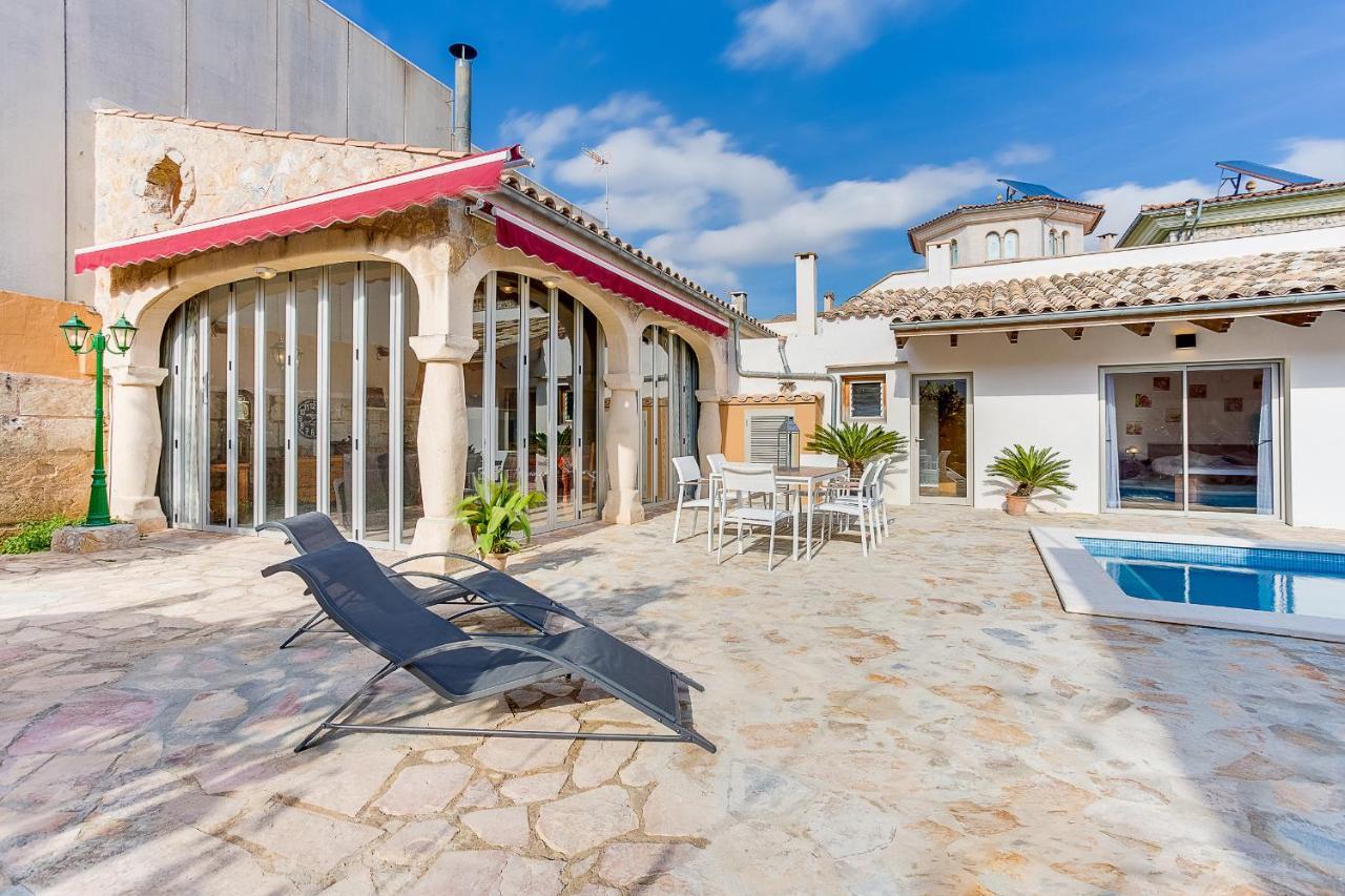 サ・ポブラ Ca Na Pessina,Con Piscina Privadaヴィラ エクステリア 写真